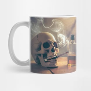 tobacco and alcohol addictions Mug